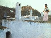 John Singer Sargent View of Capri Germany oil painting artist